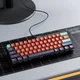 Механічна клавіатура з HOT SWAP MUCAI MK61 Keys RED SWITCH, RGB, UKR/ENG BLUE/WHITE (MKA610B) - изображение 1