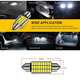Лампа діодна освітлення салону, номерного знаку 12V C10W; T10.5x43; SV8.5; 6000k біле світло ( ALB-C10W-LED6000-35 ) - зображення 5