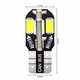 Лампа діодна додаткового освітлення GoodWay W5W; T10; 12V; 5W; W2.1x9.5d; 6000k біле світло ( ALB-W5W-LED6000 ) - изображение 2