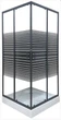 Душова кабіна без піддона The Light SB-2 90x90x180 см - зображення 1