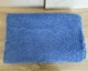 Простынь махровая жаккардовая Parisa Home 200х220 плотность 400 г/м2 синяя - изображение 2