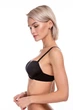 Бюстгальтер на косточках push up на съемных бретельках Lormar Double 75B Черный - изображение 3