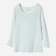 Подростковый лонгслив для девочки Uniqlo 321314612 152 см Зеленый (1159826760) - изображение 1