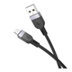 Кабель Micro Hoco X109 Silicone 2.4A Білий - зображення 5