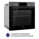 Вбудована духова шафа Minola EOD 6804 Platinum Gray - зображення 3