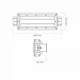 LED светильник высотный линейный (28,5см) VIDEX 50W 5000K IP65, 220V - изображение 10