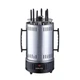 Электрошашлычница Sokany SK-6111 1000Вт шашлычница на 6 шампуров Silver - изображение 2