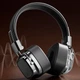 Навушники BauTech Bluetooth вінтажні бездротові Чорний (1015-617-00) - зображення 10