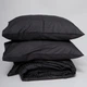 Постільний набір Moon&Star підковдра 200х220 + 2 наволочки 70х70 Satin Stripe Dark Serenity (MS-890000821) - зображення 2