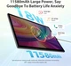 Планшет 14" Full HD FASTWD T181 12+24/256GB 8 ядер Android 14 11580 mAh Grey - изображение 4
