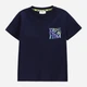 Детская футболка для мальчика Coccodrillo Cosmic Rave Boy Kids WC5143204CBK-015 104 см Синяя (5904986512418) - изображение 1