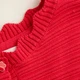 Детский вязаный кардиган для девочки Coccodrillo Maxitropic Girl Kids WC5172201MGK-029 104 см Малиновый (5904986500101) - изображение 3