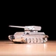Коллекционная модель-конструктор Metal Time World of Tanks танк AMX-13/75 (MT068) - изображение 4