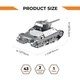 Колекційна модель-конструктор Metal Time P 26/40 танк World of Tanks (MT062) - изображение 4