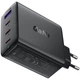 Зарядний пристрій Acefast A94 100W 3xType-C 1xUSB Gan Fast Charger Black (6974316283133) - зображення 2