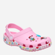 Підліткові крокси для дівчинки Crocs Classic Mickey Minnie Friends Clog Kids 211147-90H 38-39 (J68) Рожеві (198445136214) - зображення 2