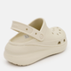 Жіночі крокси Crocs Classic Crush Clog 207521-2Y2 38-39 (M6/W8) Бежеві (191448988880) - зображення 4