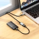 Мультимедійний кабель Hoco US10 подовжувач Type-C to USB (F) USB3.0, 5Gbps, 0.5m, black - зображення 7