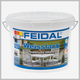 Акриловая эмаль Weisslack Feidal (белая, шелковисто-матовая) 1л - изображение 2
