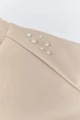 Демісезонна куртка для дівчинки Zara 152 розмір бежева 5475700715 - зображення 4