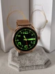 Ультра тонкие смарт-часы Smart Watch MT55 Ultra AMOLED дисплей пульсометр тонометр шагомер для женщин золото (00438866) - изображение 6