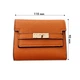 Женский кошелек EASTERN STAR C231-13 Orange для купюр и карт на замке - изображение 3