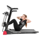 Электрическая беговая дорожка Hop-Sport HS-1200LB Soul, вибромассаж, лавка для пресса, до 150 кг, до 14 км/ч - изображение 6
