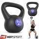 Гиря виниловая Hop-Sport HS-PB006KB 6 кг. Для кроссфита, фитнеса, дома, силовых тренировок - изображение 1