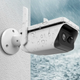 Вулична камера відеоспостереження 3Mp із сонячною панеллю WiFi Smart Camera SOLAR (L) - зображення 3