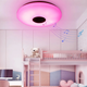 Потолковий RGB світильник (38см) з Bluetooth колонкою та пультом, 60W / Світлодіодна люстра (L) - зображення 5