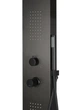 Душевая панель Corsan Tugela black LED с изливом S029MBLLEDW - изображение 4
