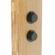 Душевая панель Corsan Bali bamboo black с термостатом B231TBL - изображение 3