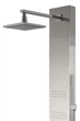 Душевая панель Corsan Neo inox LED с изливом и термостатом S060TSLLEDW - изображение 2