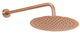 Душова система REA LUNGO BRUSHED COPPER з термостатом + BOX прихованого монтажу - зображення 4