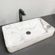 Умивальник (раковина) VBI TRIEST MARBLE накладний - изображение 3