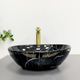 Умывальник (раковина) VBI PARMA BLACK STONE GLOSSY накладной - изображение 2
