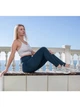 Женские лосины пуш ап базовые спортивные с двойным Push Up эффектом для тренировок и фитнеса L Изумрудный (17014856) - изображение 4