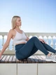 Женские лосины пуш ап базовые спортивные с двойным Push Up эффектом для тренировок и фитнеса L Изумрудный (17014856) - изображение 7