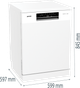 Посудомийна машина Gorenje GS643E90W (7082437) - изображение 14