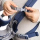 Удобный рюкзак - слинг для переноски малышей Baby Carrier регулируемая кенгуру / эргорюкзак для ребенка, темной синий (100579806) - изображение 3
