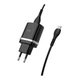 СЗУ Hoco C12Q QC 3.0 3A мощность 18Вт кабель Micro USB QC3.0/QC2.0, для Huawei fast charge FCP, для Samsung fast charge AFC Черный - изображение 4