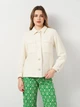 Куртка женская Zara 8687/165 XS Бежевая (08687165712010) - изображение 1