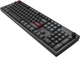Клавіатура MONTECH MKey Full Size Red Switch Darkness (MK105DR) - зображення 3