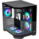 Корпус QUBE CRYSTAL ARGB Black (CRYSTAL_GBNU3) - зображення 4