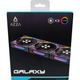 Вентилятор AZZA 120мм ARGB Galaxy Black 3-Pack (LFO-4912DB3) - изображение 9