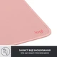 Игровая поверхность Logitech Studio Series Darker Rose (956-000050) - изображение 5