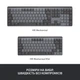 Клавіатура Logitech MX Mechanical Mini Minimalist Wireless Illuminated Graphite (920-010780) - зображення 10