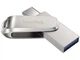 Флеш-накопичувач Sandisk Flash USB 3.1 Ultra Dual Luxe Type-C 128Gb (150 Mb/s) (SDDDC4-128G-G46) - зображення 2