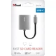 Кардрiдер Trust Dalyx Fast Aluminium USB-C Card Reader Dalyx Fast USB-С Card reader (24136) - зображення 5