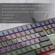 Клавіатура GamePro MK145R Red Switch Low Profile Dark Gray (MK145R) - зображення 6